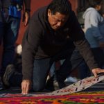 Hours to make and seconds to destroy, Holy Week flower carpets are a labor of love in Guatemala